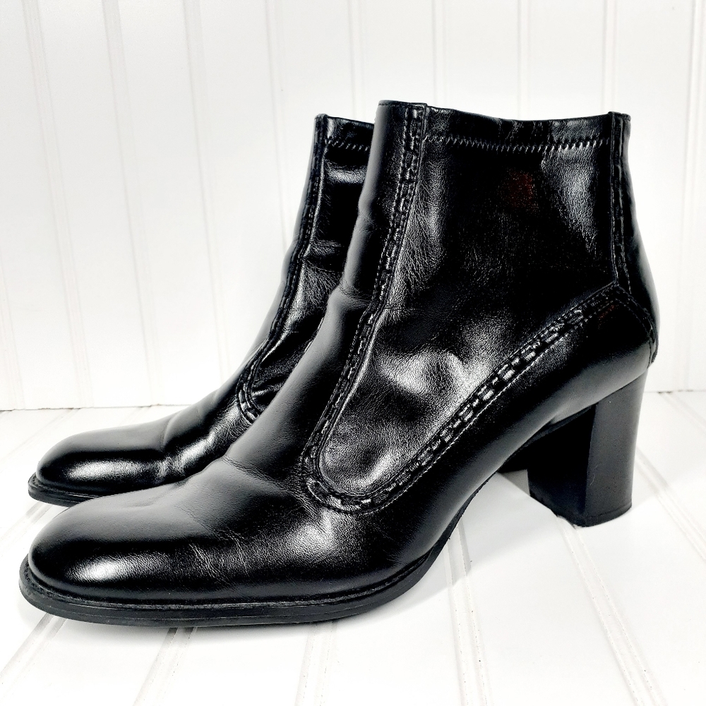 Franco Sarto L-MATTY Black Ankle Boots